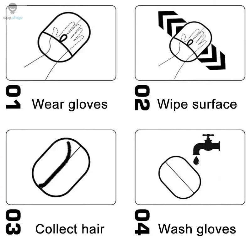 Pet Hair Cleaning Gloves for Gentle Grooming and Fur Removal-NEW 3pcs