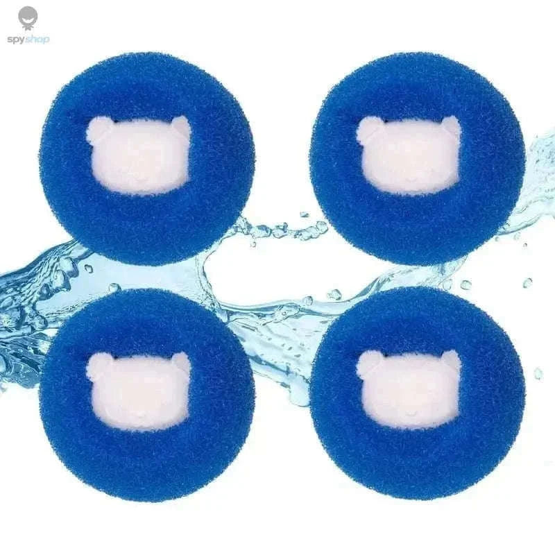 Pet Hair Remover Laundry Balls for Cleaner Clothes-Blue-3PC / 58x58x5mm