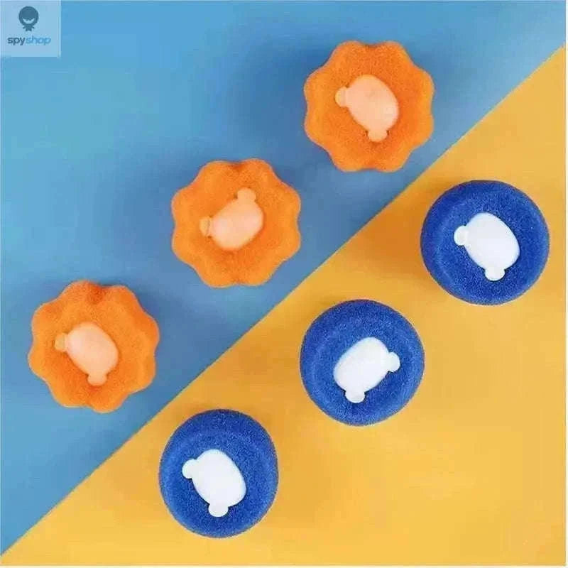 Pet Hair Remover Laundry Balls for Cleaner Clothes-Blue-3PC / 58x58x5mm
