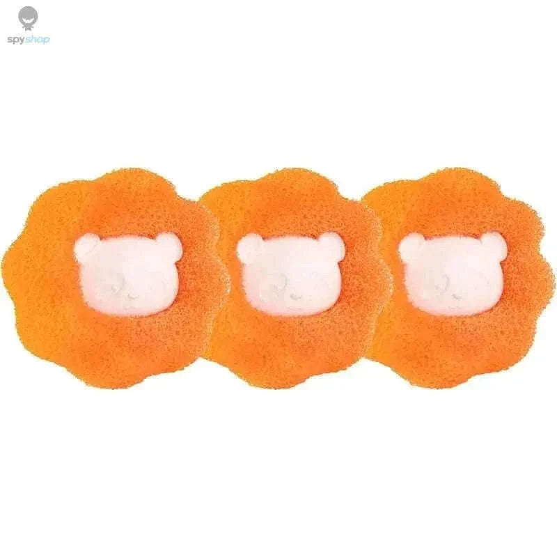 Pet Hair Remover Laundry Balls for Cleaner Clothes-Blue-3PC / 58x58x5mm