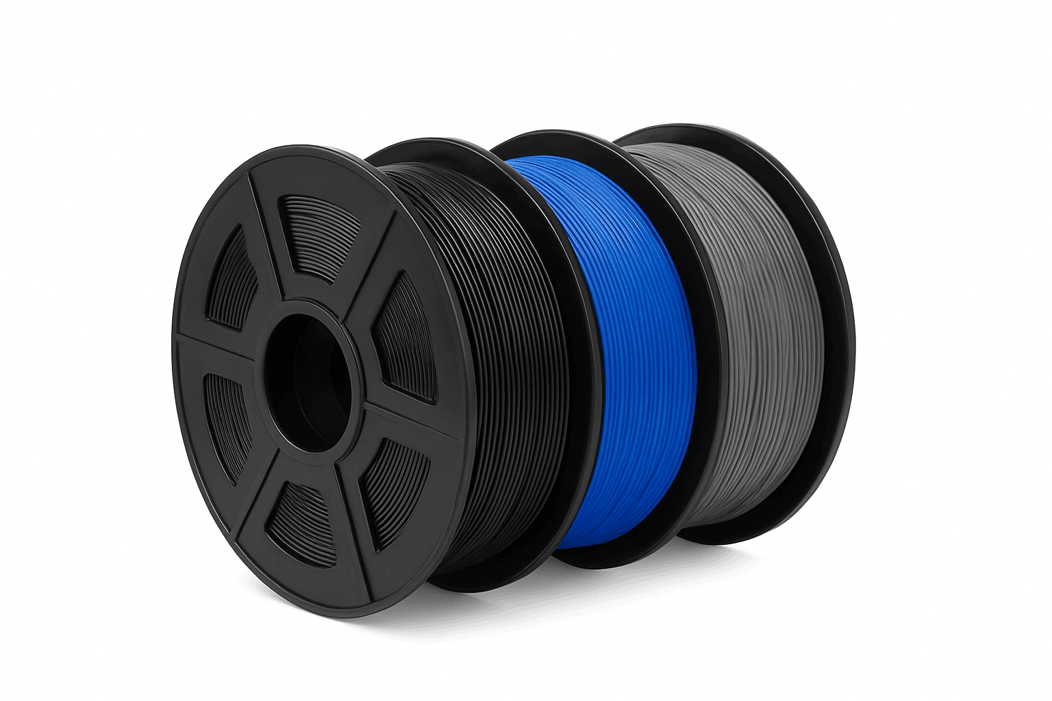 PETG 3D Printer Filament 1.75mm 3-Pack for Clear Strong Prints-PETG-WT-3KG / GERMANY