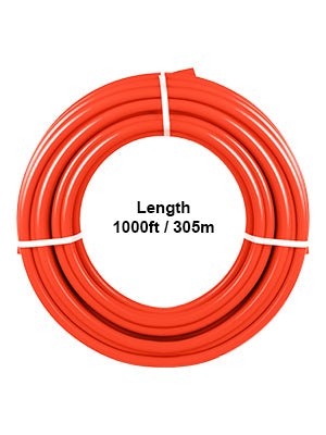 1/2" PEX Tubing 1000ft Oxygen Barrier Pipe for Radiant Heating