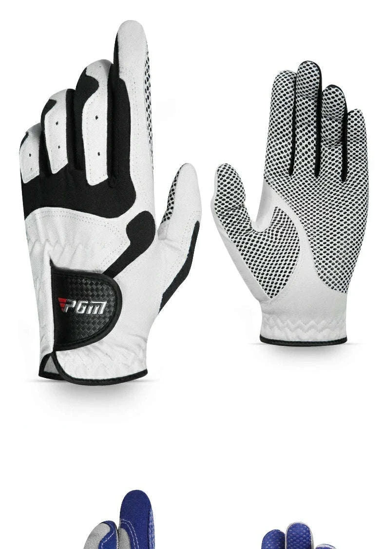 PGM Professional Golf Gloves-grey-left hand-1pcs / 23