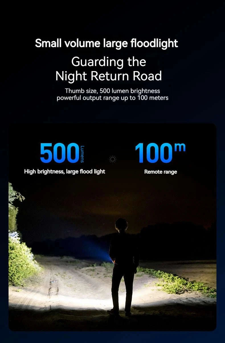 Philips SFL1121 Mini EDC Flashlight LED Rechargeable Keychain Light-SFL1121