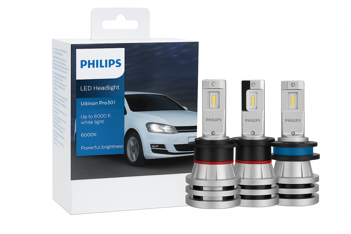 Philips Ultinon Pro3101 LED H4 H7 H11 Auto svjetla 12V/24V 6000K, sjajna bijela, H1 H3 HB3 9005 HB4 9006 HIR2 9012 LED lampe