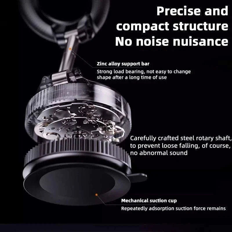 PHONEPACE K007 Magnetic Phone Holder-Black / CHINA