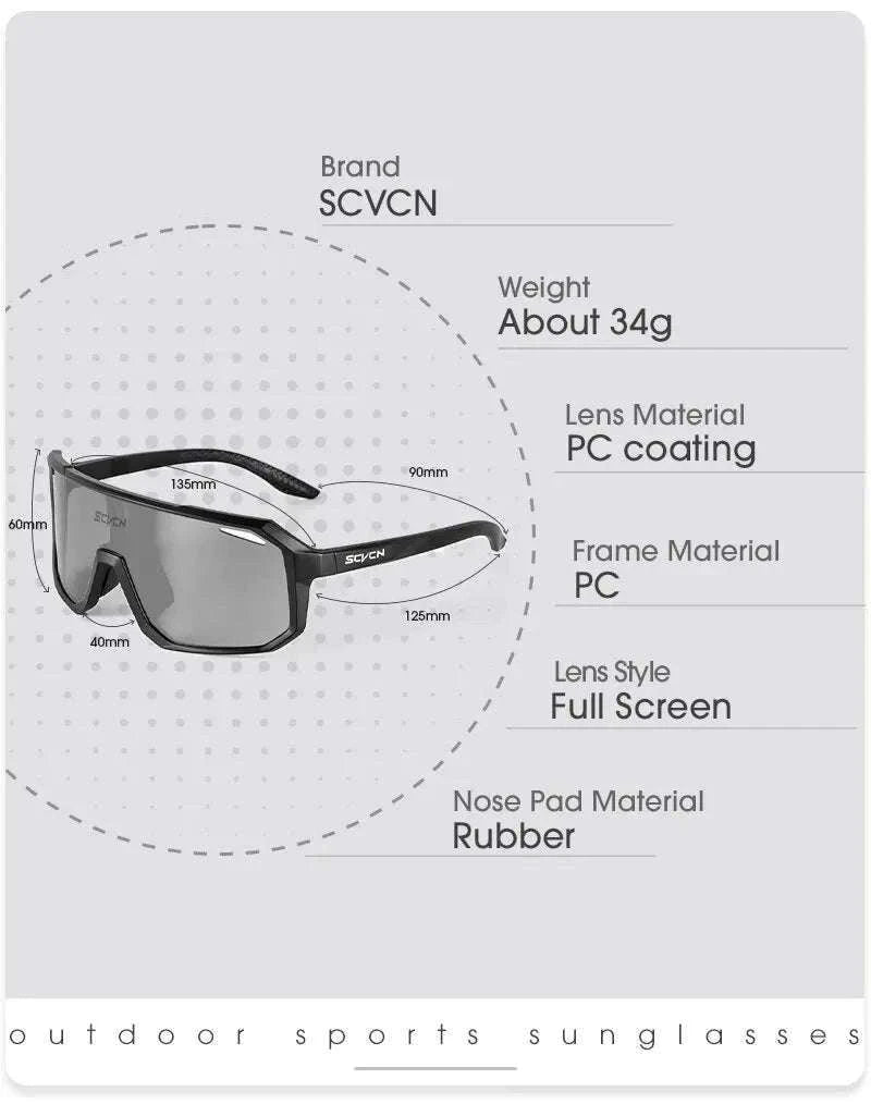 Photochromic Cycling Glasses for Adaptive Outdoor Riding-DZ-S62-PH-08
