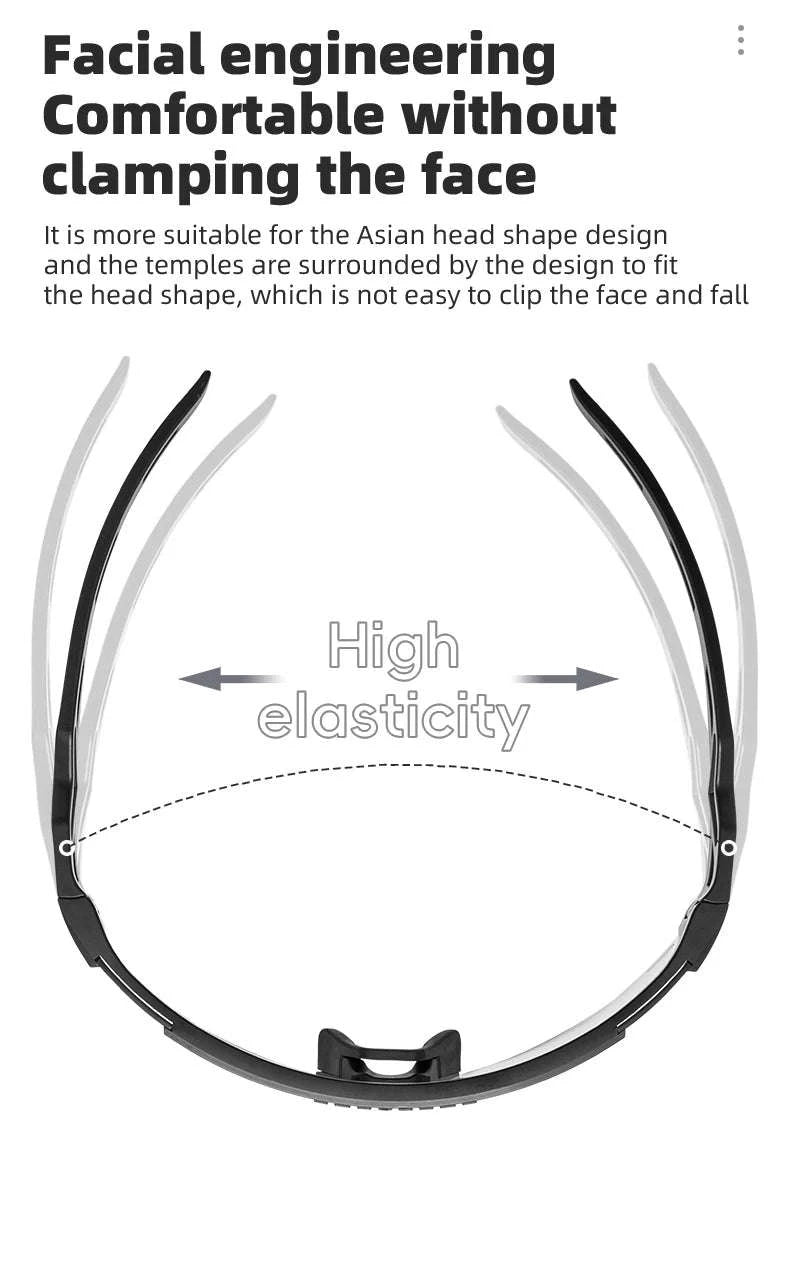 Photochromic Cycling Glasses with Anti-Fog Protection-14110023003