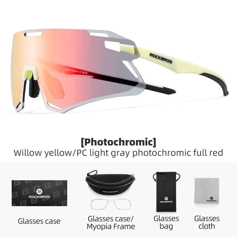 Photochromic Cycling Glasses with TR90 Frame-SP318-8