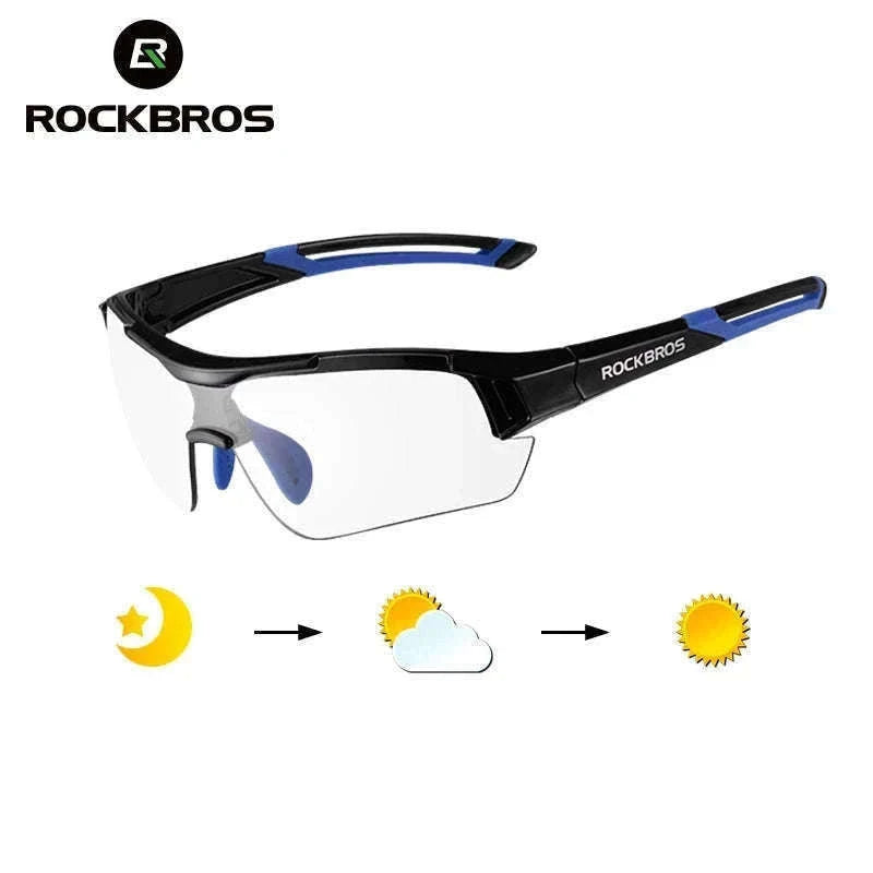 Photochromic Cycling Sunglasses with UV400 Protection-10113 / Photochromic