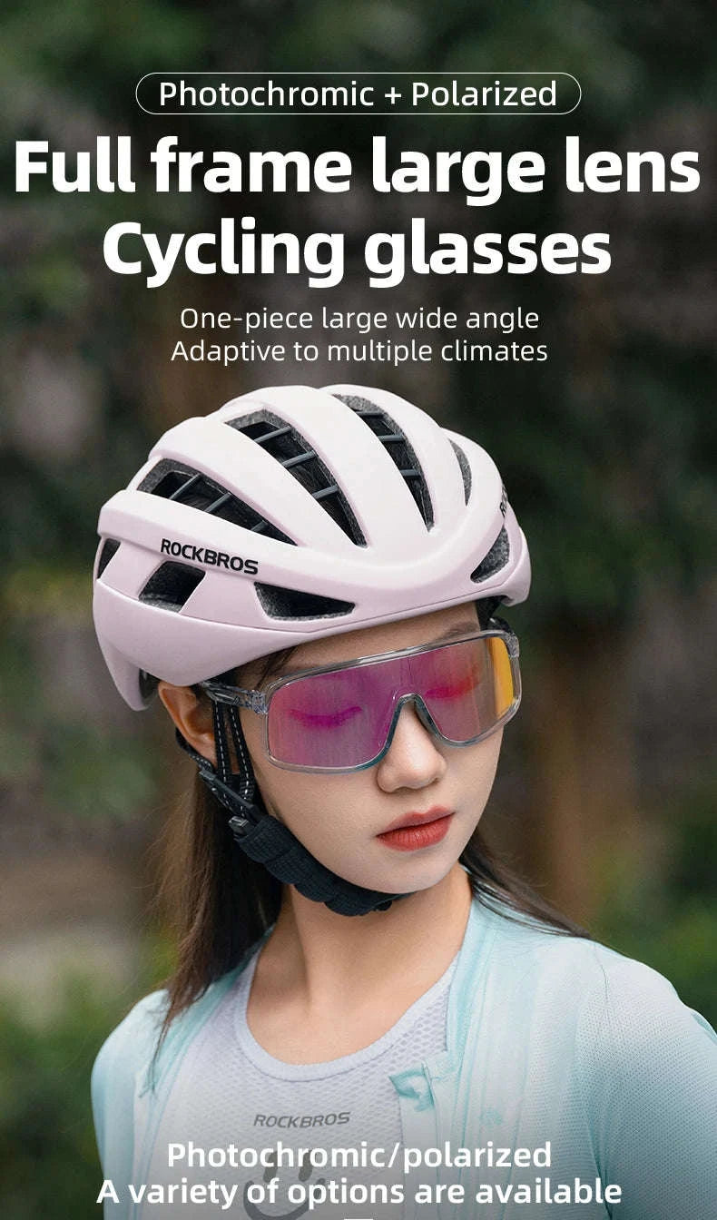 Photochromic MTB Cycling Glasses with UV400 Protection-SP350-02 / Photochromic