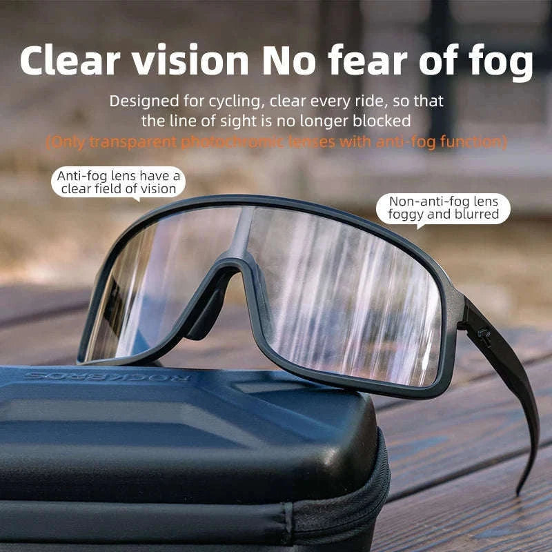 Photochromic MTB Cycling Glasses with UV400 Protection-SP350-02 / Photochromic