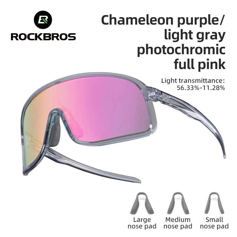Photochromic MTB Cycling Glasses with UV400 Protection-SP350-02 / Photochromic