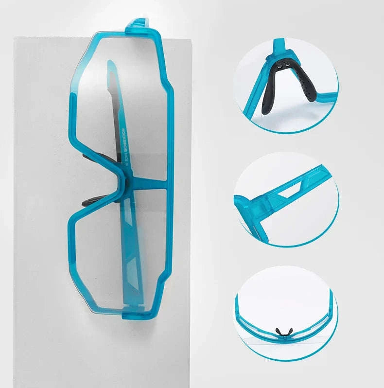 Photochromic & Polarized Cycling Glasses for Road and MTB Riding-SP225BL photochromic
