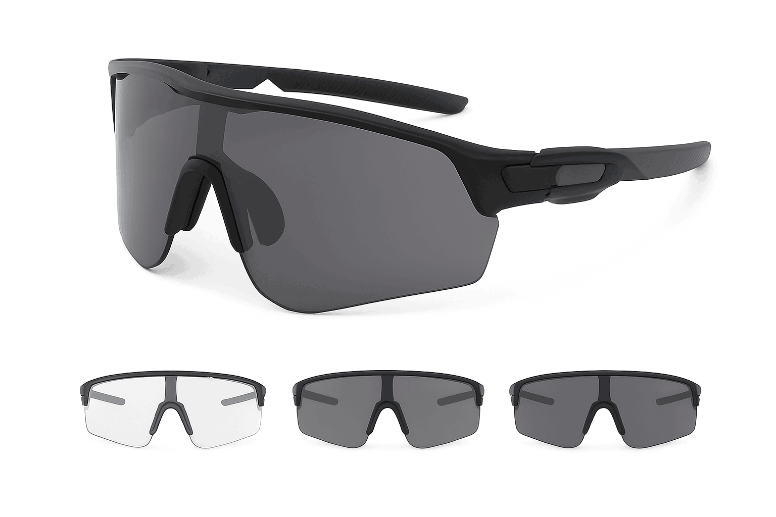 Photochromic Polarized Driving Sunglasses Anti-Glare UV Protection-Non-Photochromic C