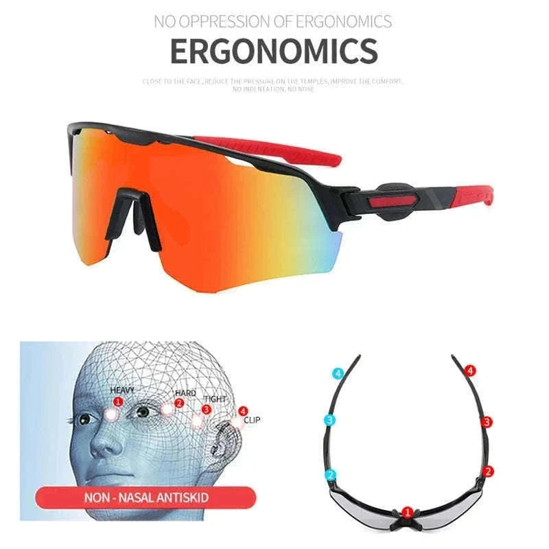 Photochromic Polarized Driving Sunglasses Anti-Glare UV Protection-Non-Photochromic C