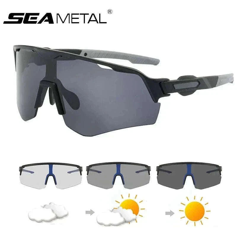 Photochromic Polarized Driving Sunglasses Anti-Glare UV Protection-Non-Photochromic C