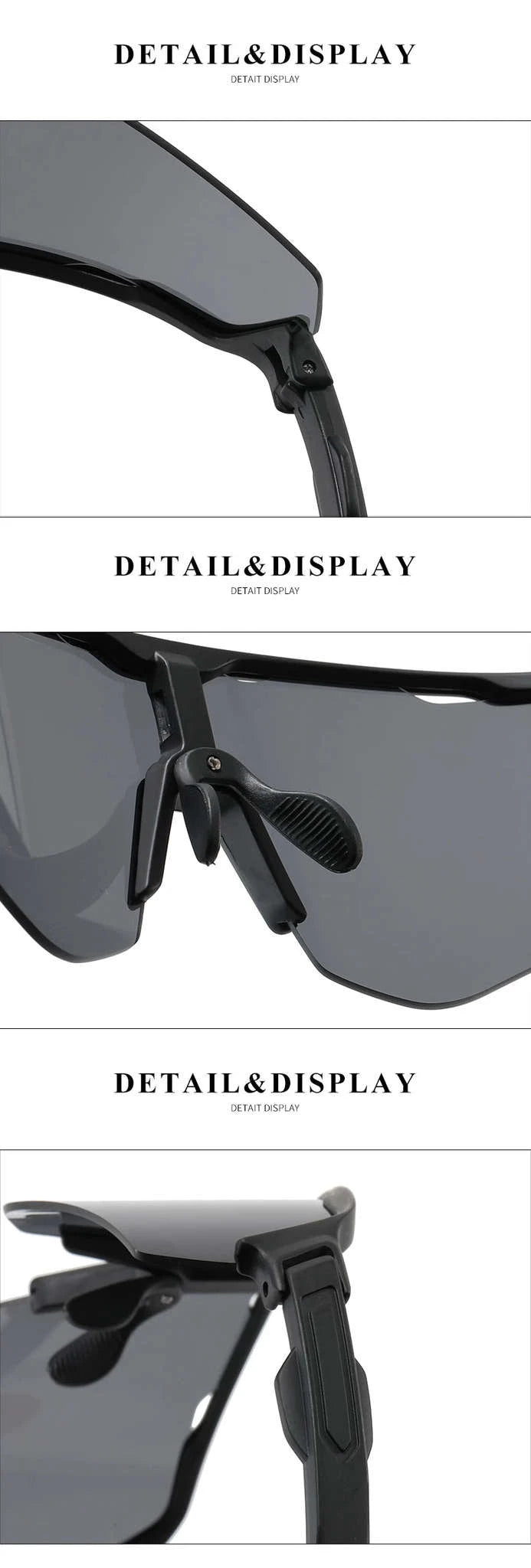 Photochromic Polarized Driving Sunglasses Anti-Glare UV Protection-Non-Photochromic C