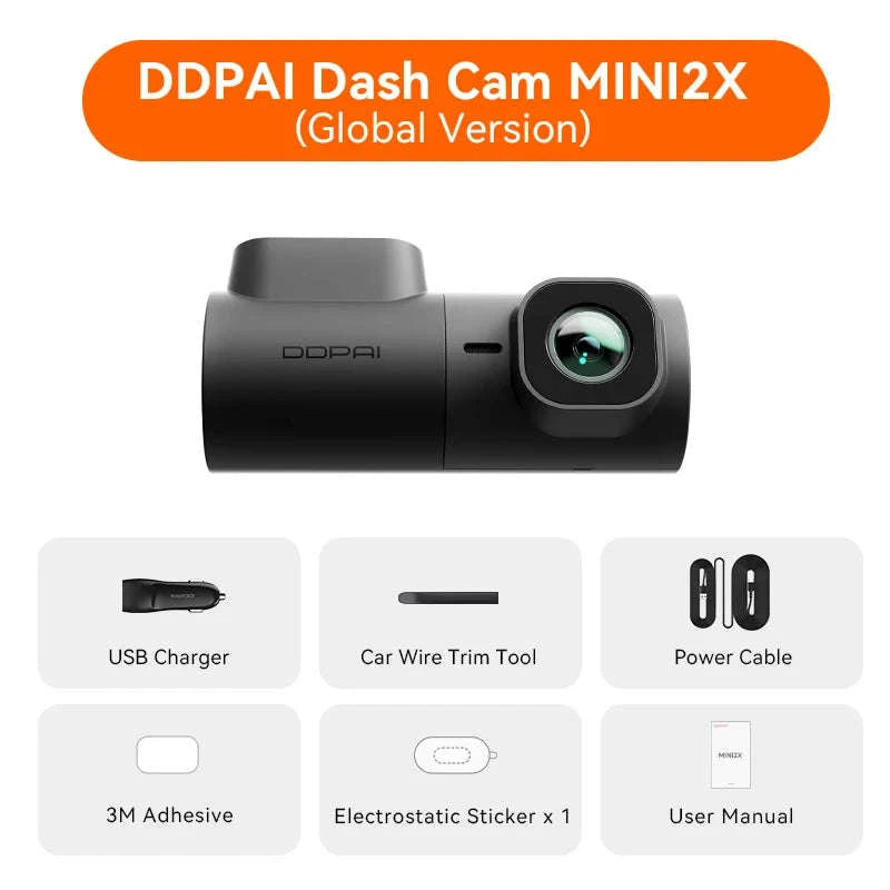 Pictrey M2 2K Dash Cam with Night Vision and Voice Control-Pictrey M2 / NO SD Card