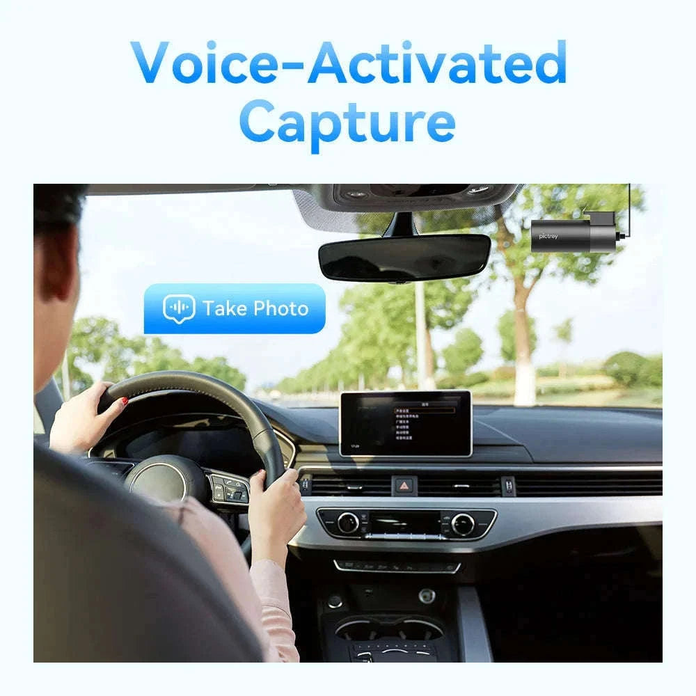 Pictrey M2 2K Dash Cam with Night Vision and Voice Control-Pictrey M2 / NO SD Card
