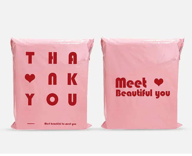 Pink Courier Bags Self‑Seal Mailing Pouches (20 Pack)-45x60cm 20pcs / Pink