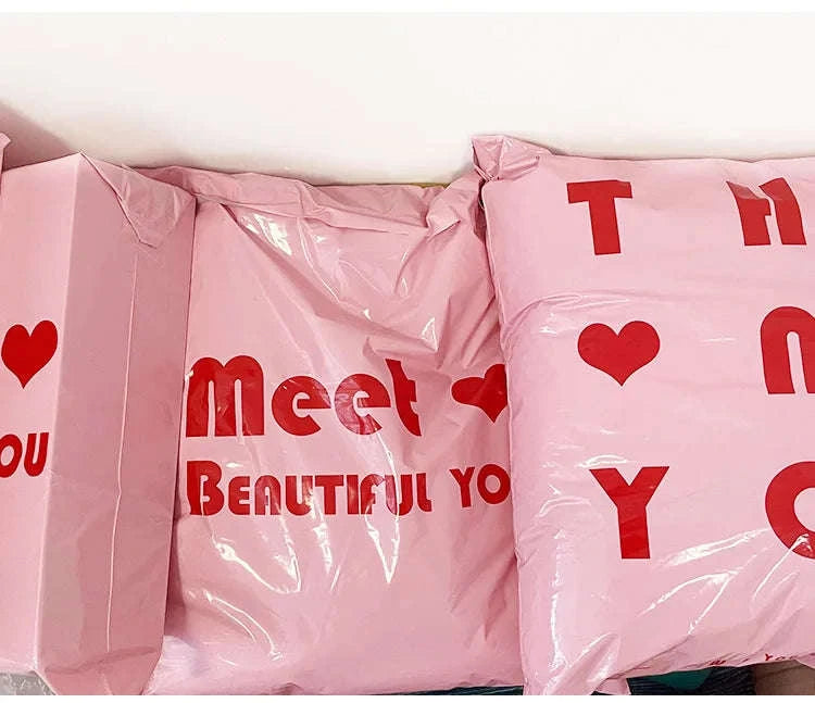 Pink Courier Bags Self‑Seal Mailing Pouches (20 Pack)-45x60cm 20pcs / Pink