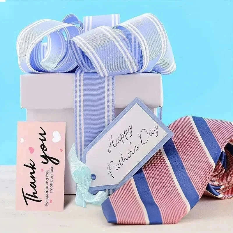 Pink Thank You Cards for Memorable Packaging and Gratitude-50PCs