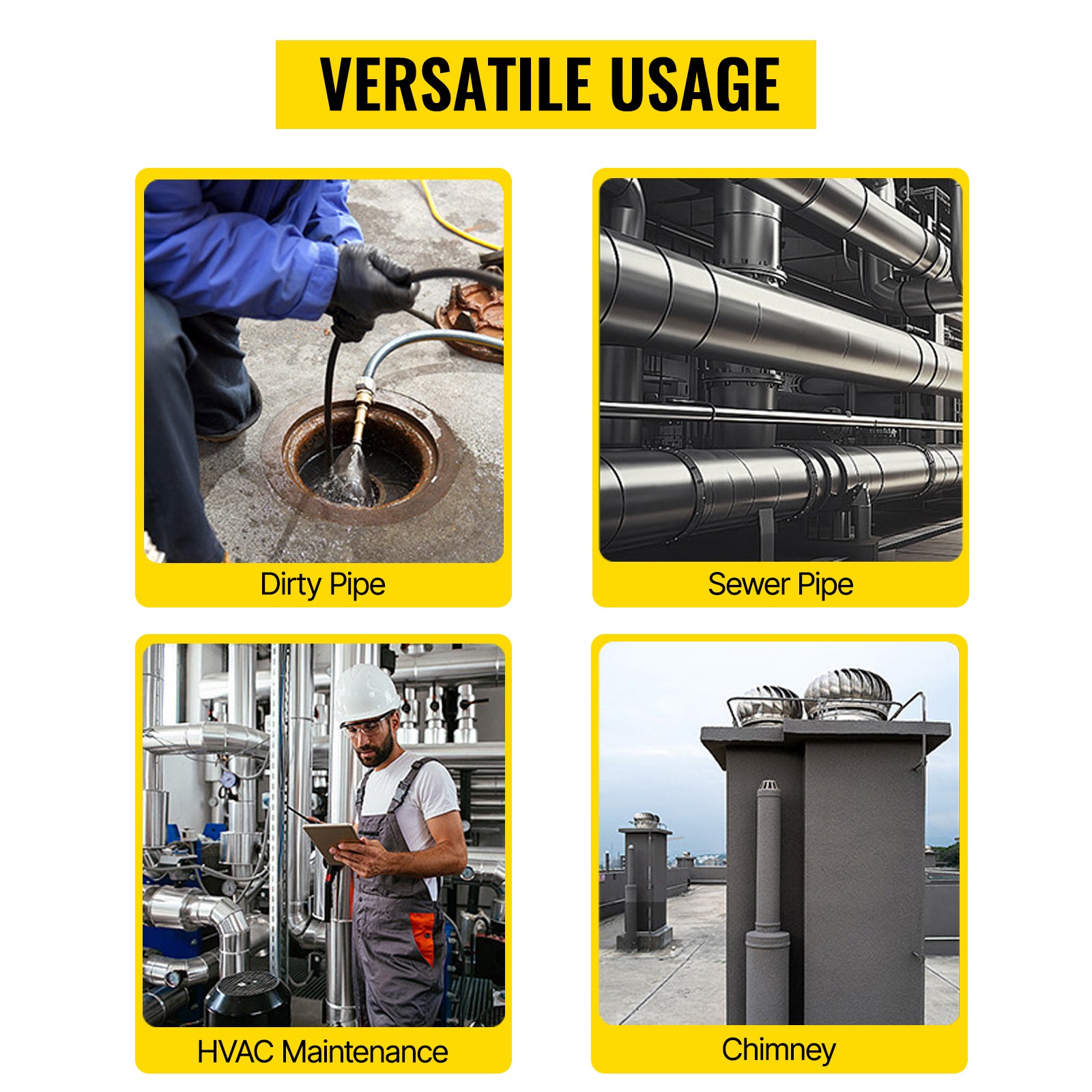 Inšpekčná video kamera na potrubie s 7/9-palcovým monitorom a DVR