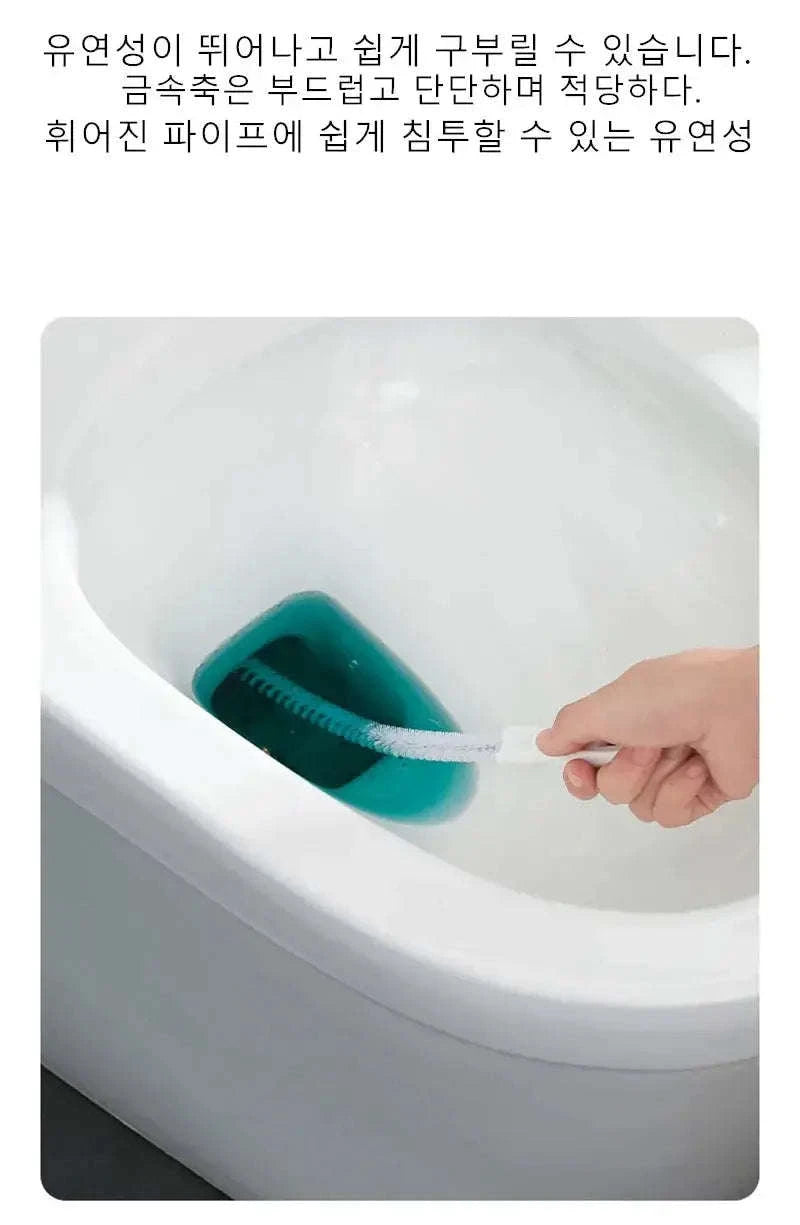 Pipe Dredging Brush – Flexible Drain Cleaner for Fast, Chemical‑Free Unclogging-White