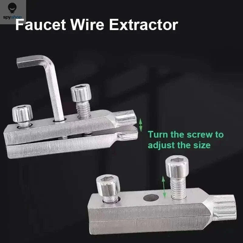 Pipe Extractor Tool Set for Broken Tap and Valve Removal-1 Set
