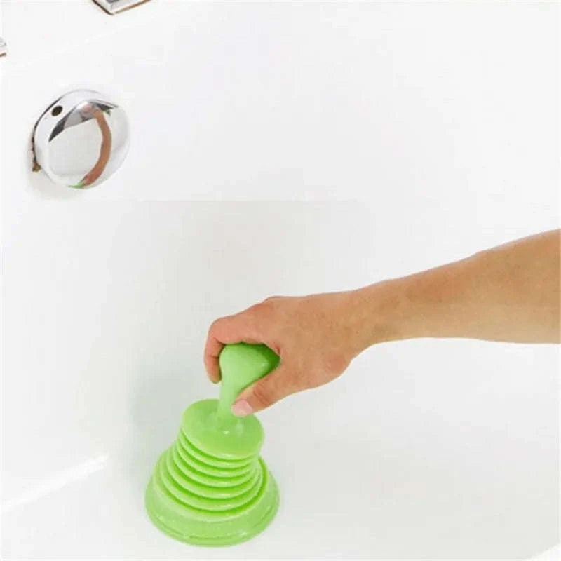 Pipeline Dredge Suction Cup Toilet Plunger-blue