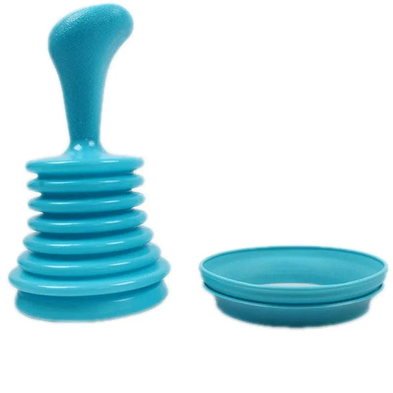 Pipeline Dredge Suction Cup Toilet Plunger-blue