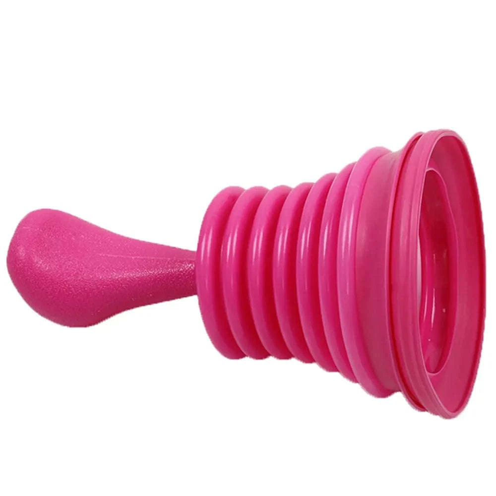 Pipeline Dredge Suction Cup Toilet Plunger-blue