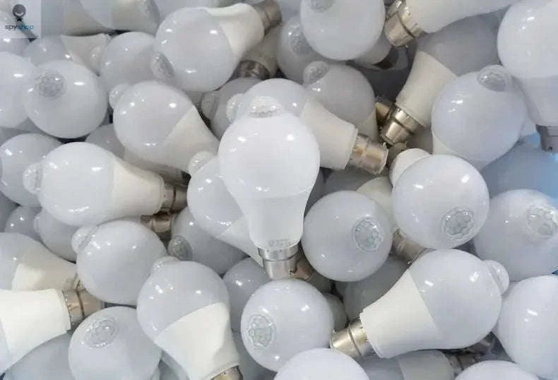 PIR Motion Sensor LED Bulb 12W E27 Smart Light-white