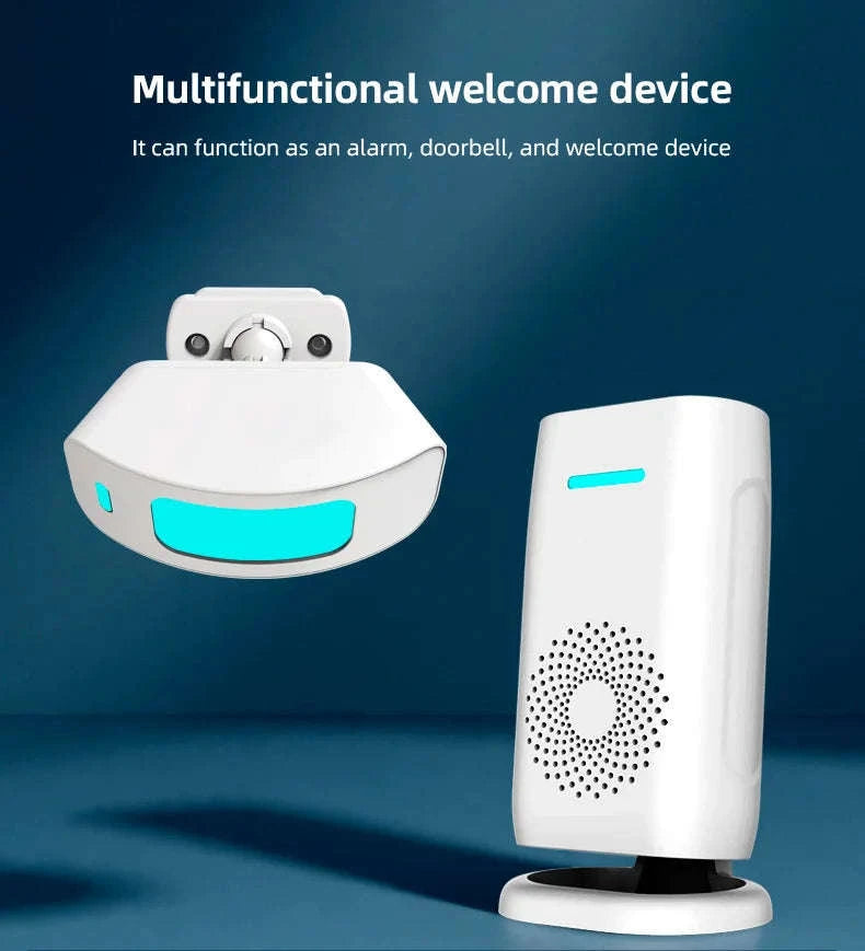 PIR Motion Sensor Welcome Chime Alarm for Shop and Home-Split-type Version