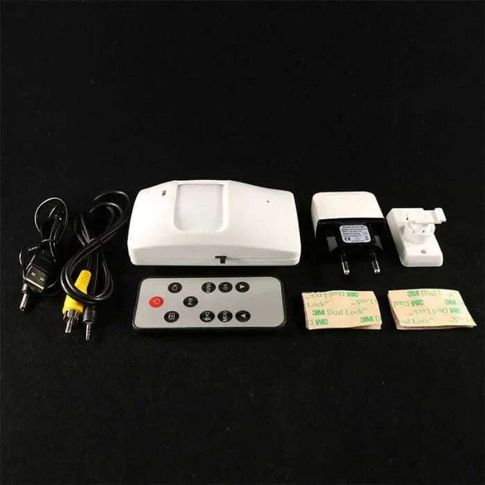 PIR Sensor Hidden Camera with 30-Day Standby & 20H Recording-Default Title