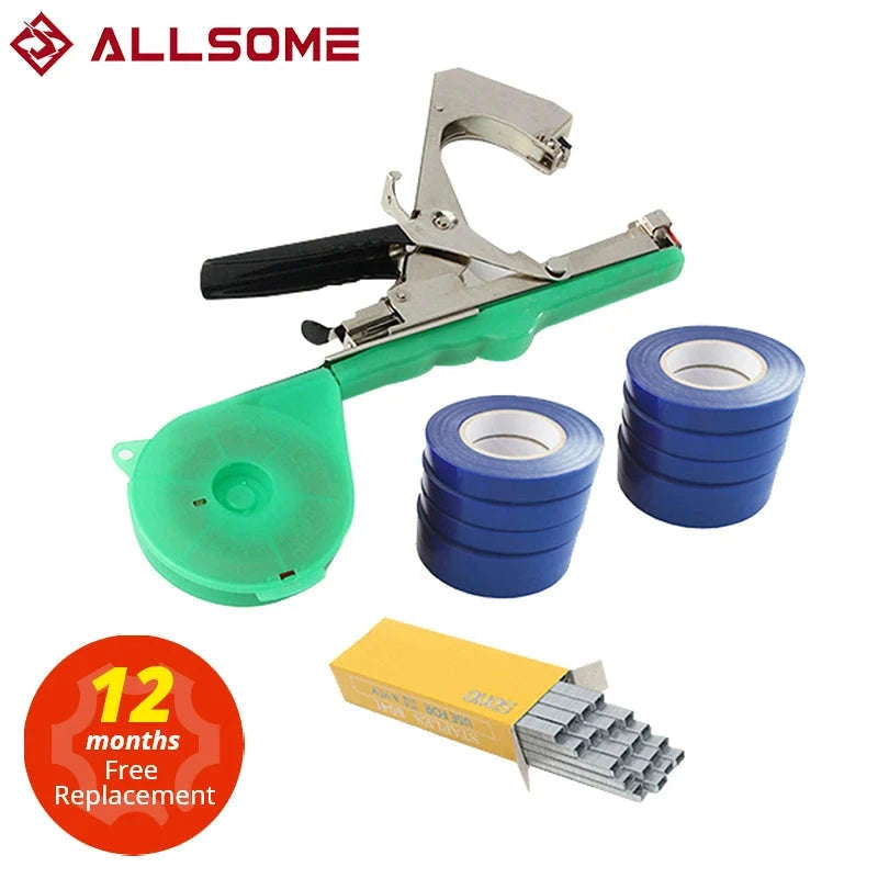 Plant Tying Machine Tapetool with Tape Rolls-Set 1