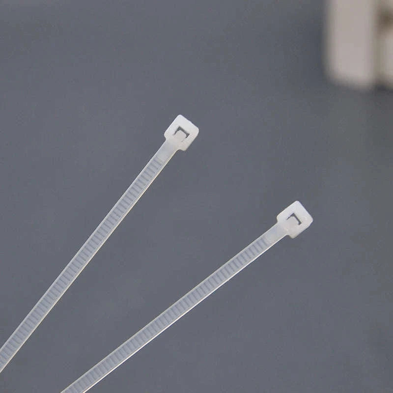 Plastic Nylon Cable Ties Bulk Pack-100pcs / Black(2.5x200mm)