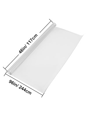Clear PVC Table Protector Waterproof 1.5mm–2mm Thick Cover