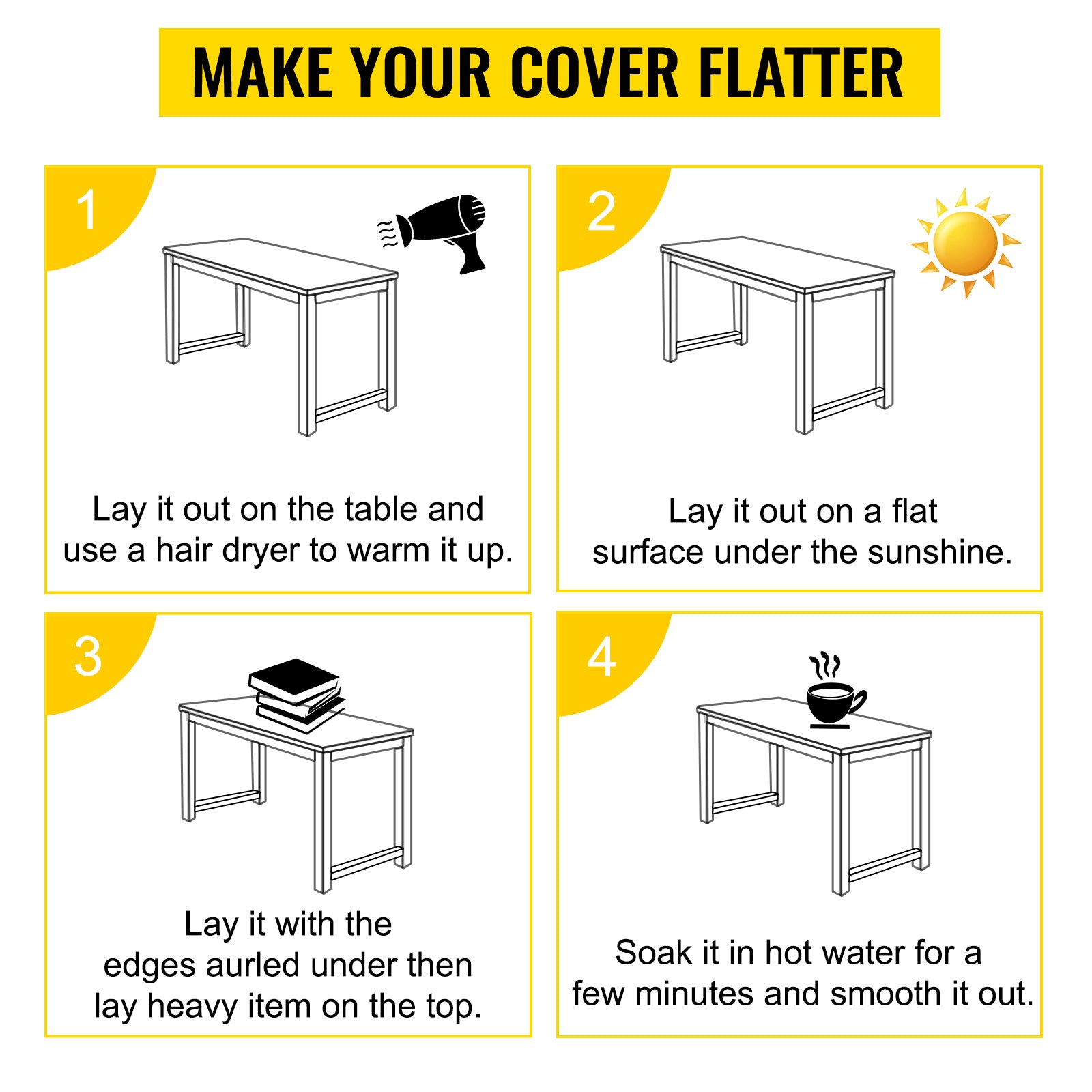 Clear PVC Table Protector 1.5mm Waterproof Desk & Dining Cover