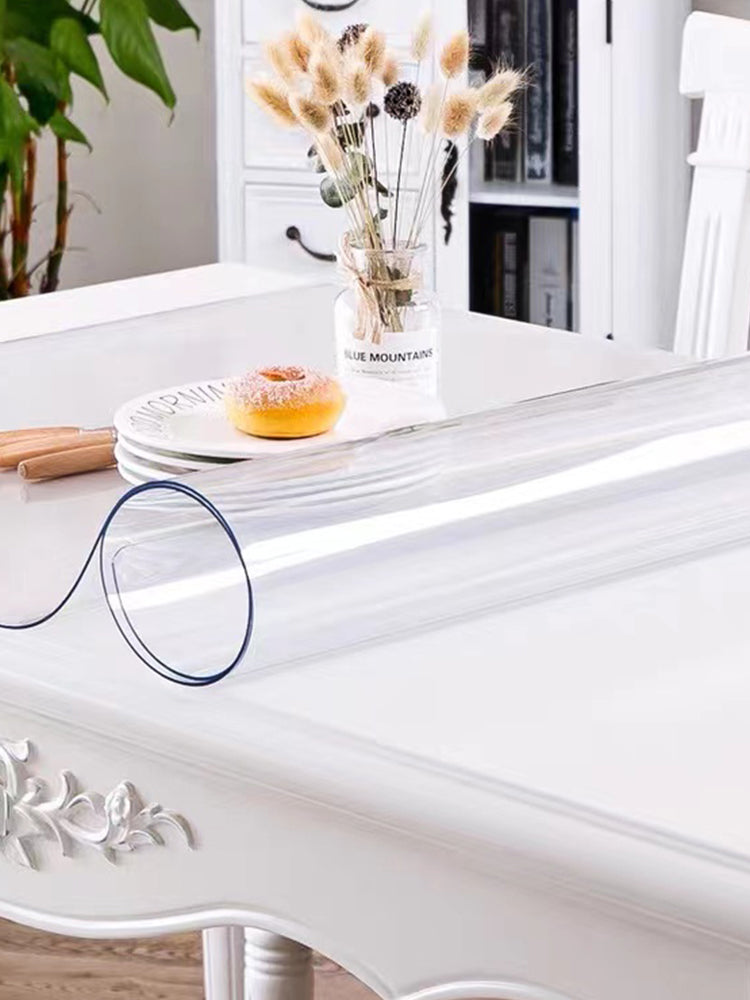 Clear PVC Table Protector 1.5mm Waterproof Desk & Dining Cover