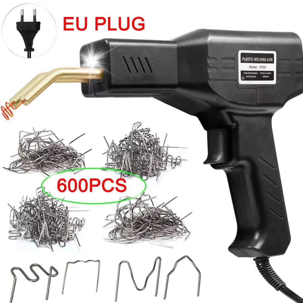 Plastic Welder Gun Welding Machine for PVC Repair-EU Plug 200 Nail