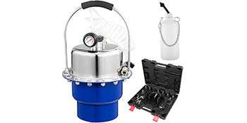 Pneumatic Brake Bleeder Kit 5L Air Pressure Fluid Change Tool-Red / United States