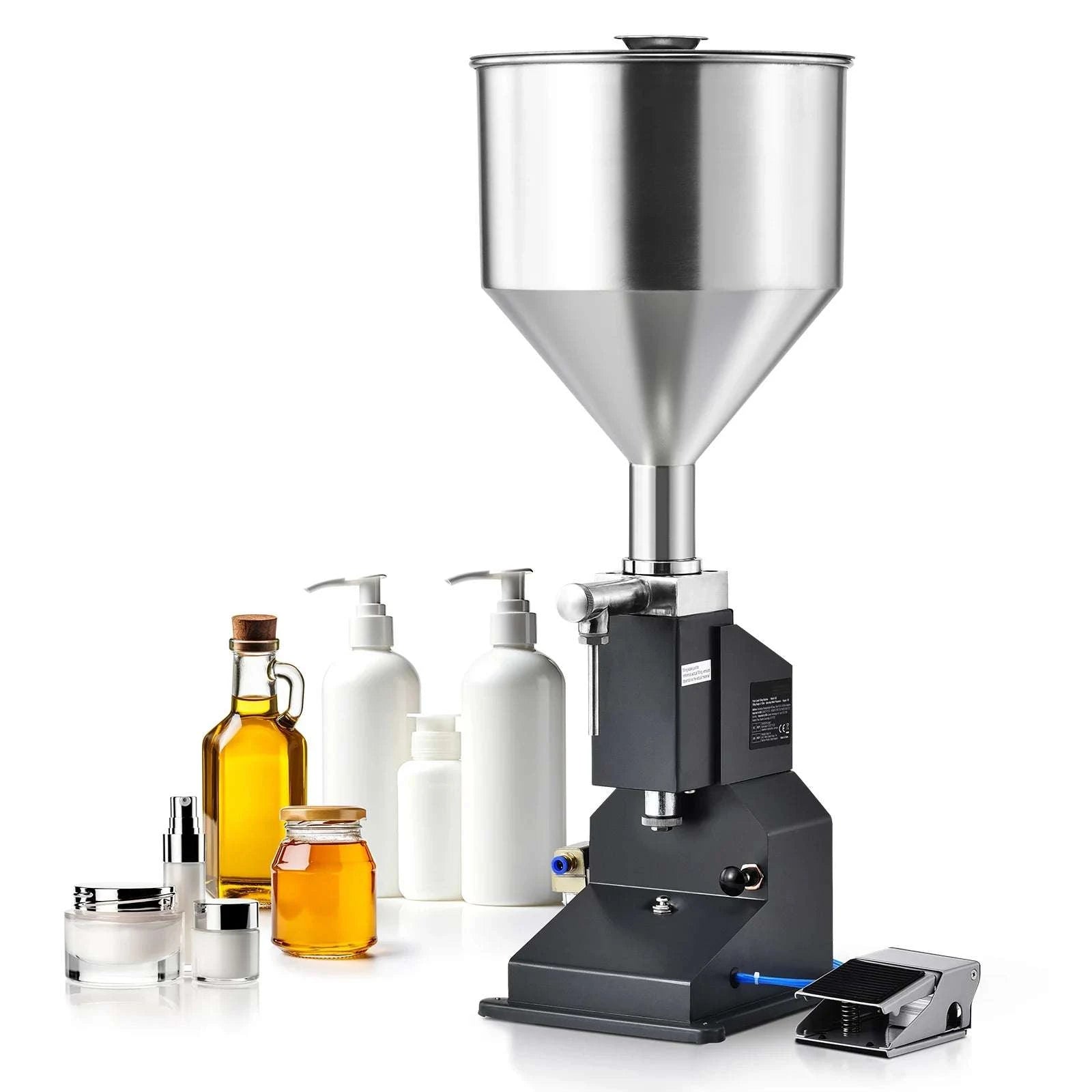 Pneumatic Liquid Filling Machine 5–50ml with Pedal Control-5-50ml / CZECH REPUBLIC