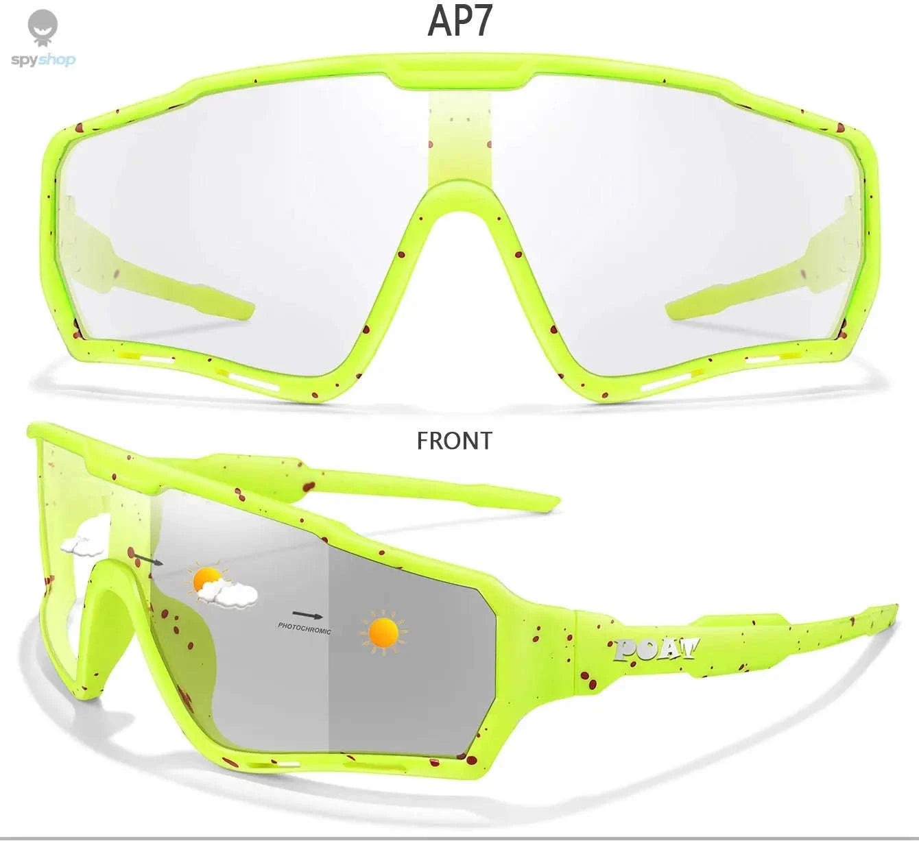 POAT Photochromic Cycling Sunglasses-AP2