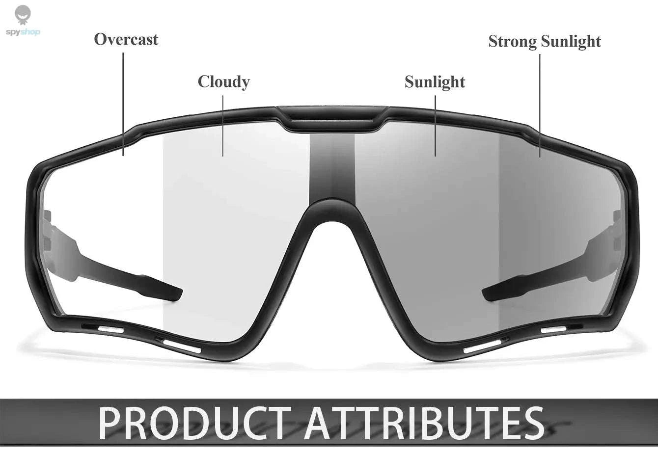 POAT Photochromic Cycling Sunglasses-AP2