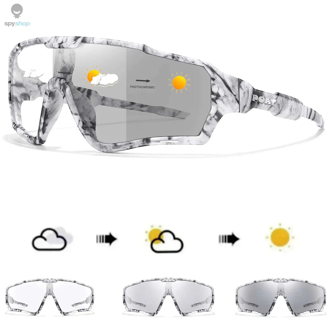 POAT Photochromic Cycling Sunglasses-AP2