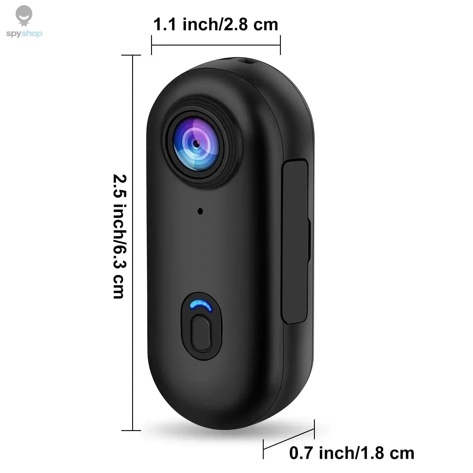 Pocket 4K Mini Camera with Magnetic Mounts-UHD Pro 4K (White) / With 32G TF Card / China Mainland