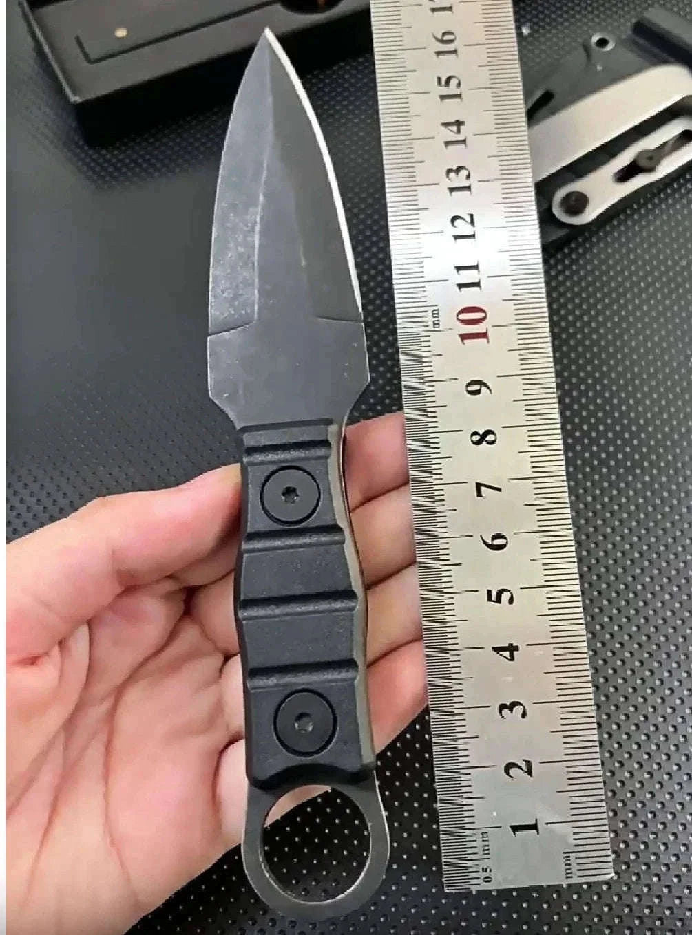 Pocket Knife with K Sheath for Outdoor and Everyday Use-D