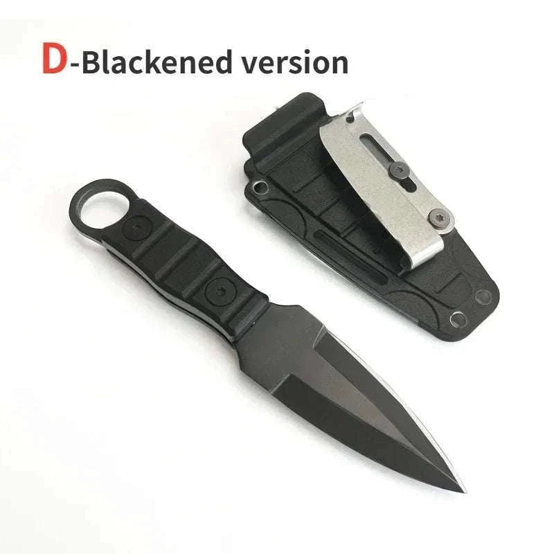 Pocket Knife with K Sheath for Outdoor and Everyday Use-D